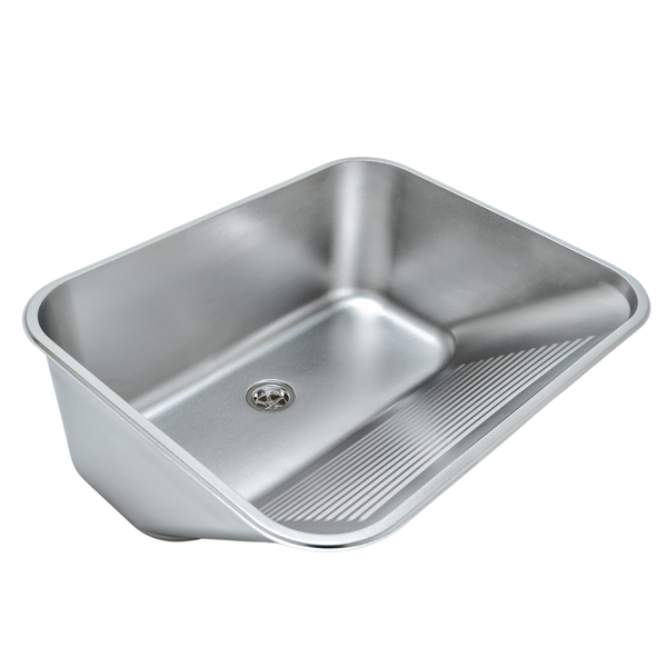 FLOW ワンタッチ　Lサイズ Tanque Inox 55 Litros Embutir 635x530x250 Acetinado Solo